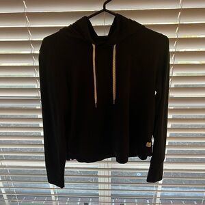 Vuori Women's Black Hoodie Sweatshirt Size S
